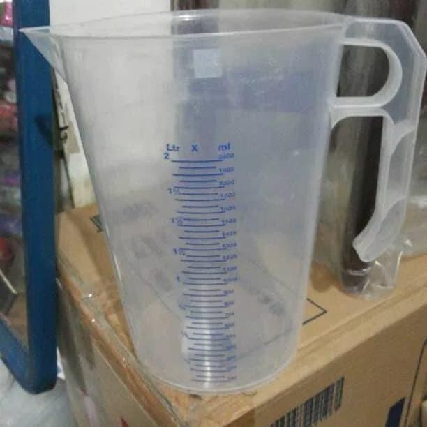 Ukur | Gelas Ukur 2 Liter Green Leaf 1832