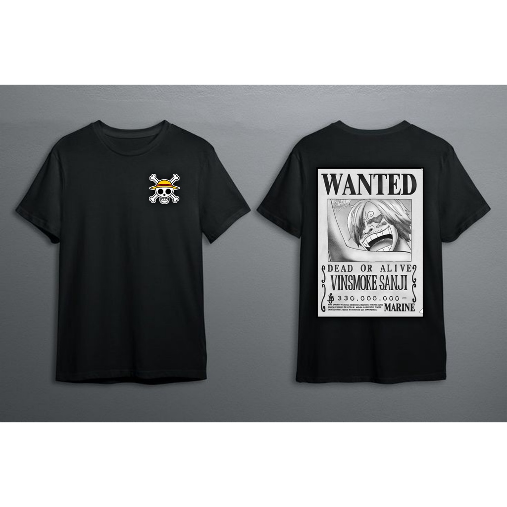 KAOS ANIME ONE PIECE BOUNTY SANJI