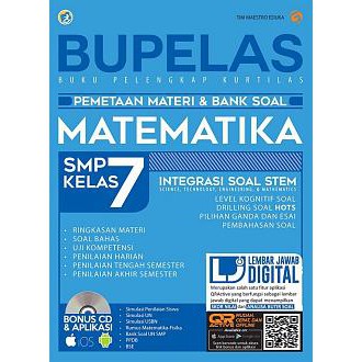 BUPELAS Pemetaan Materi &amp; Bank Soal Matematika SMP Kelas 7