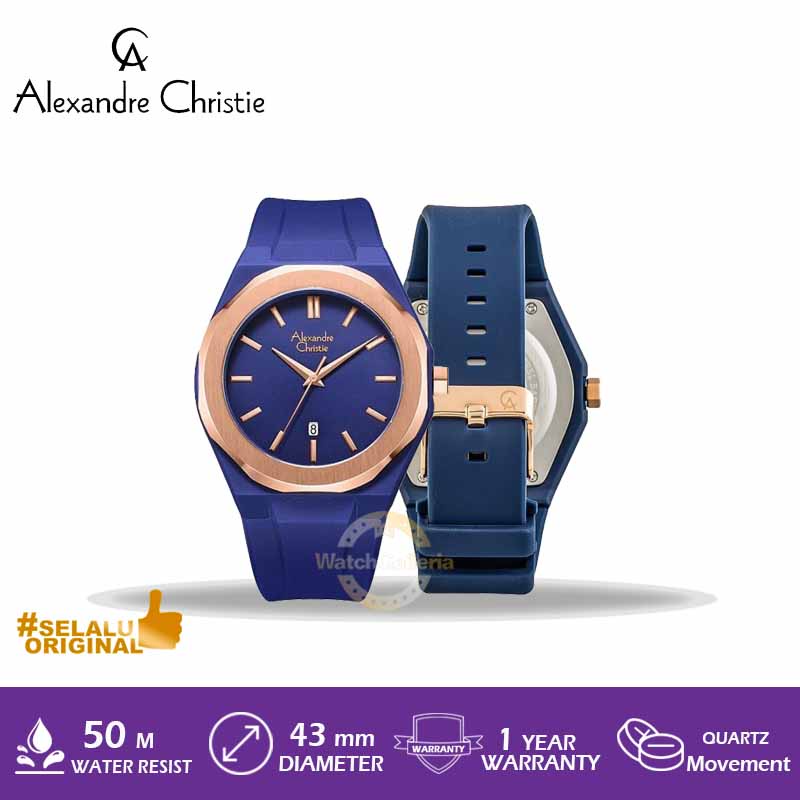 Jam Tangan Alexandre Christie AC 8613 MD RRGBU / 8613 MD RRGBU