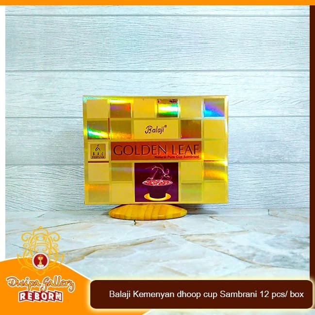 Dupa/ Hio Wangi Harum Balaji Kemenyan dhoop cup Sambrani 12 pcs/ box