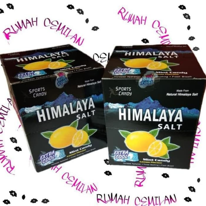 

PERMEN HIMALAYA SALT MINT CANDY 1 BOX ISI 12 PACKMINT CANDY HHR220