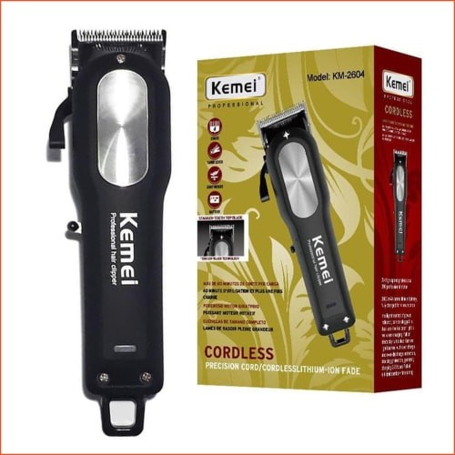 Kemei Alat Cukur KM-2604 Mesin Cukur Rambut Cordless Hair Clipper