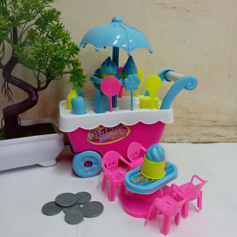 mainan es krim-es kriman dorong