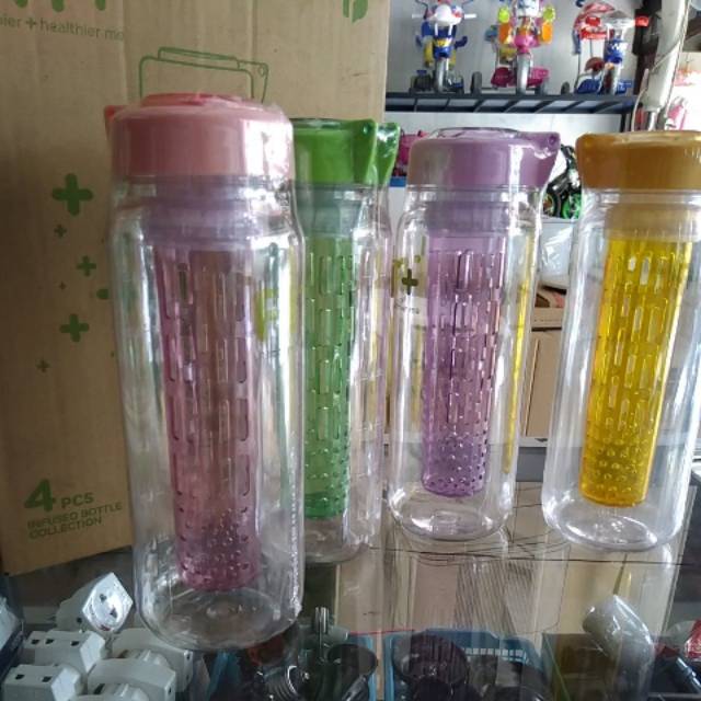 FIT+ INFUSED WATER BOTTLE / BOTOL INFUS KEKINIAN