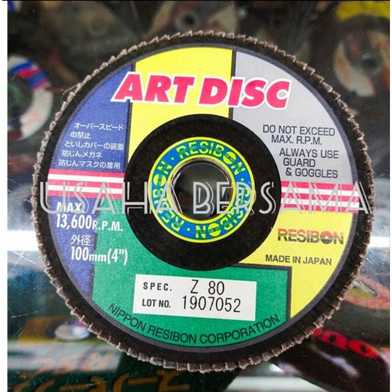 Batu Art Disc Nippon Resibon Z80 / Batu Amplas Nippon