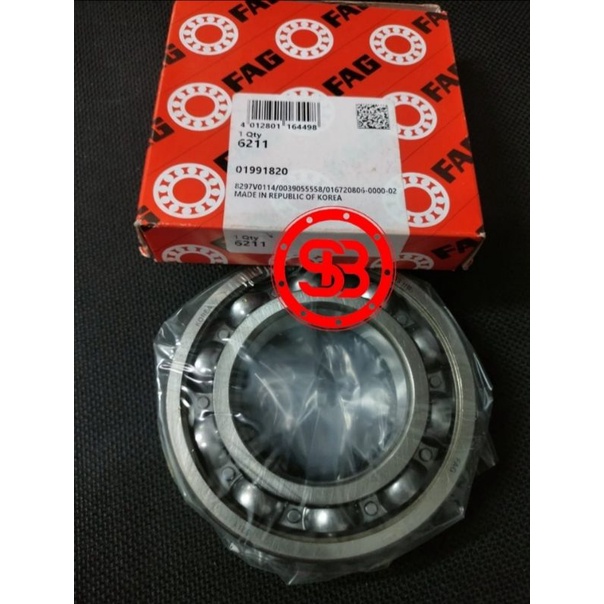 Bearing 6211 / 6211 C3 FAG ORIGINAL