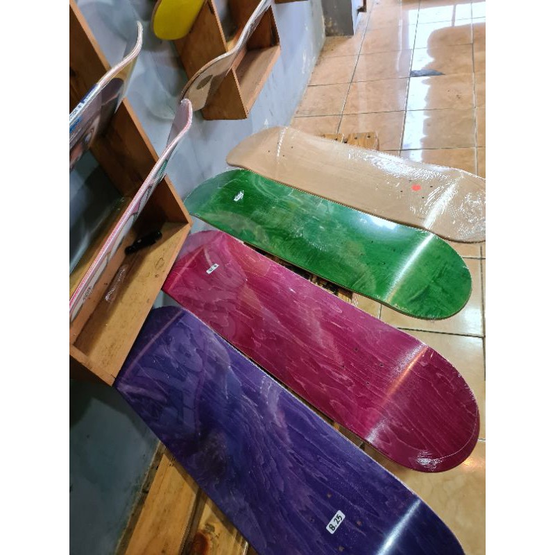 Deck blank size 8.0 8,125 dan 8.25