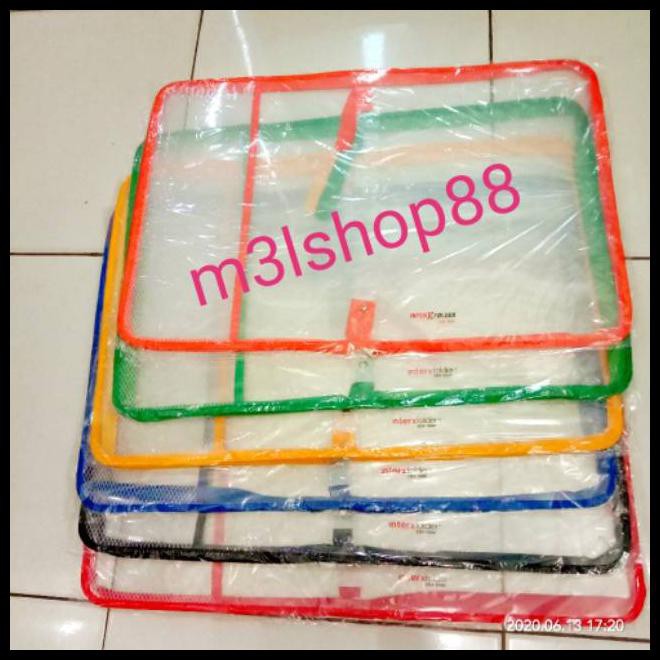 

Fr Zipper Bag Map Sleting Inter X Ukuran Folio