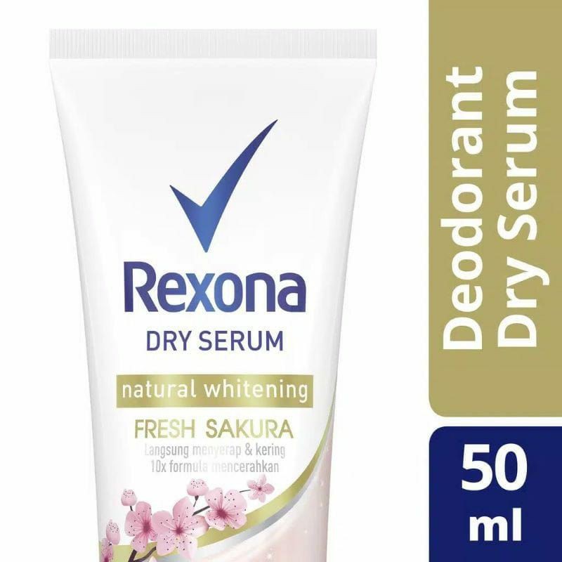 REXONA DEO Dry Serum Natural Whitening 50ml ~ Original 100%