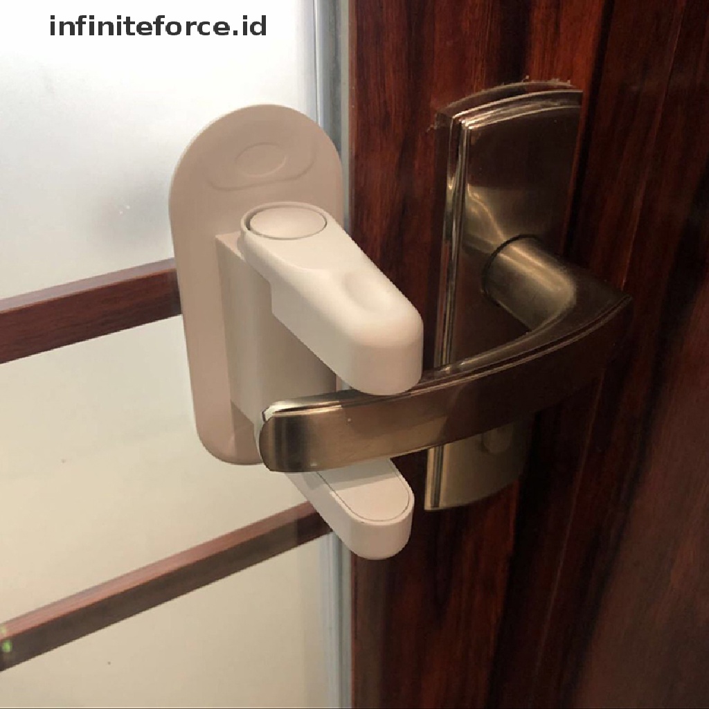 (Infiniteforce.Id) Kunci Pengaman Level Pintu Untuk Melindungi Bayi / Anak