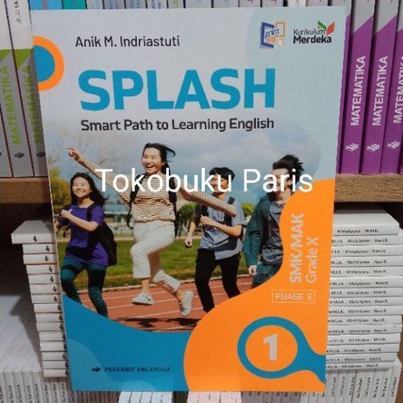 SPLASH learning English/bahasa Inggris smk/mak kelas 1/10 kurikulum merdeka erlangga
