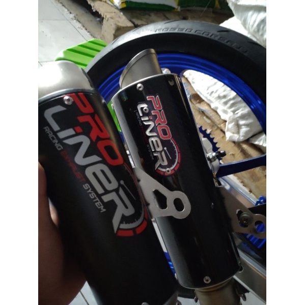 SILINCER KNALPOT PROLINER TR1R TR1R LONG CARBON TR2 SHORT CARBON SERIES second like New