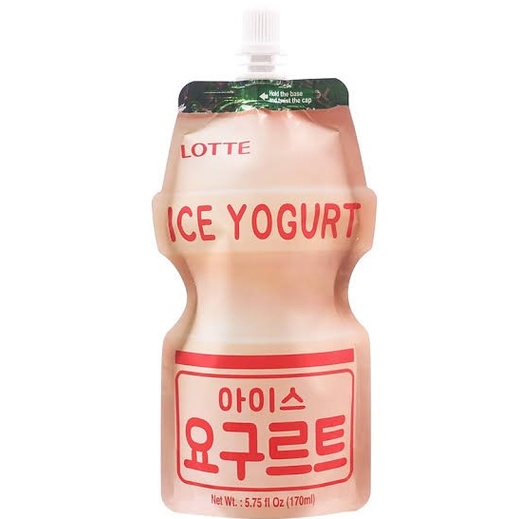 Lotte Ice Yogurt - Es Krim Yakult Korea 170ml