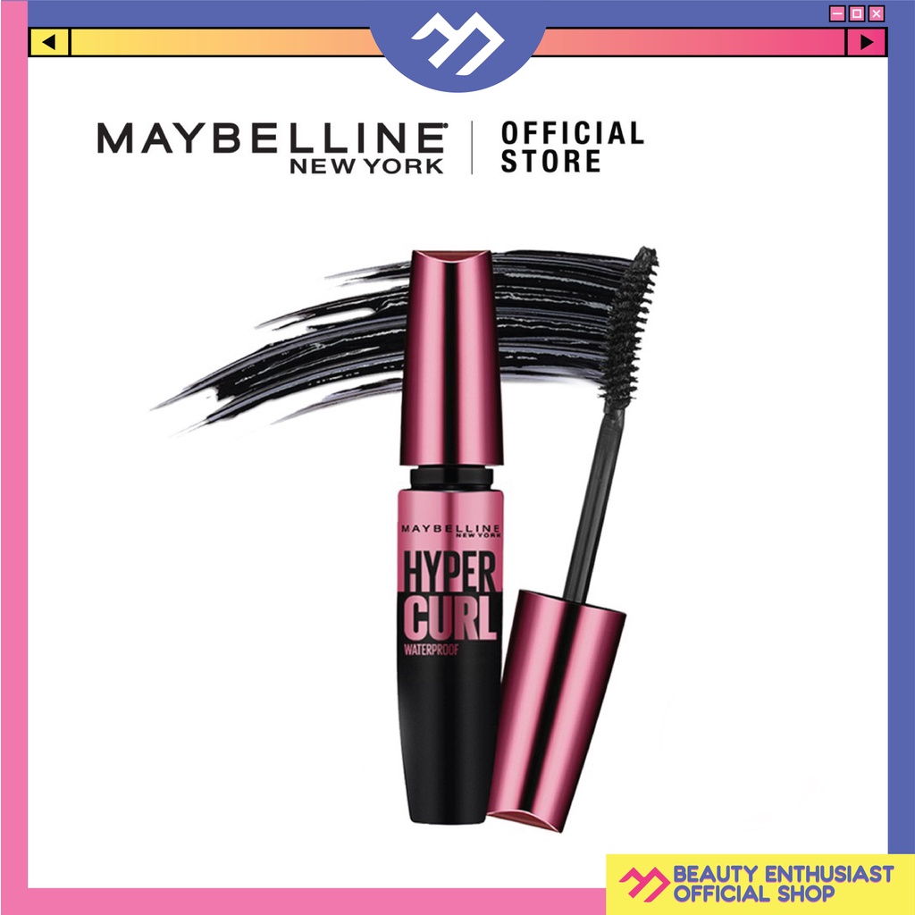 ☑️ BeautyEnthusiast ☑️ Maybelline Hypercurl Mascara Waterproof | Max Volume Mascara Hypercurl |
