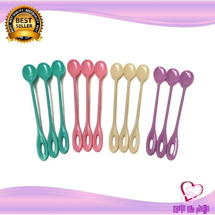 SENDOK TEH PLASTIK SENDOK TEH KOPI PLASTIK SENDOK JUICE SENDOK SERBA GUNA