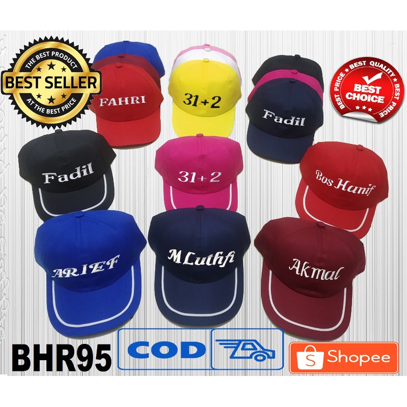 topi anak pake nama sendiri