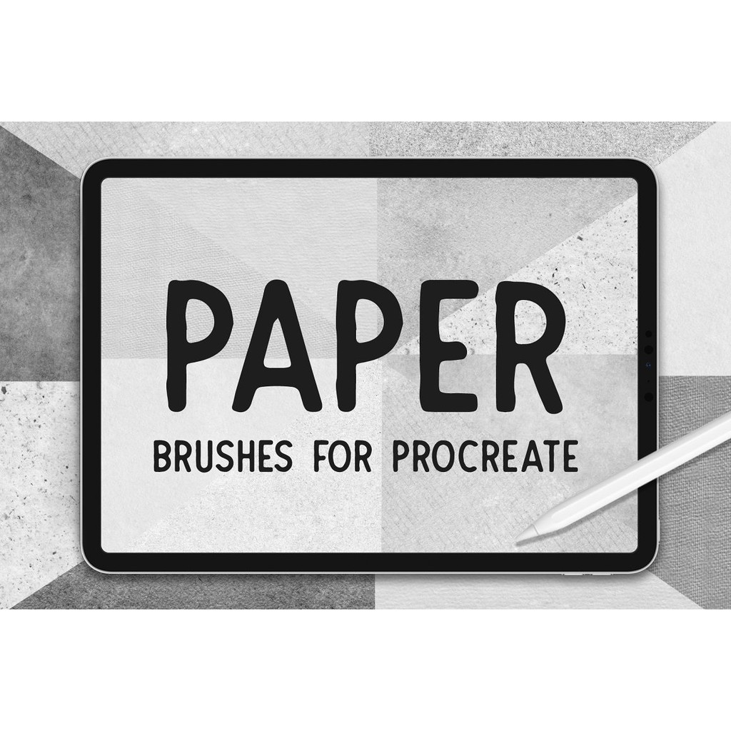 Procreate Brush - Paper Texture Brushes