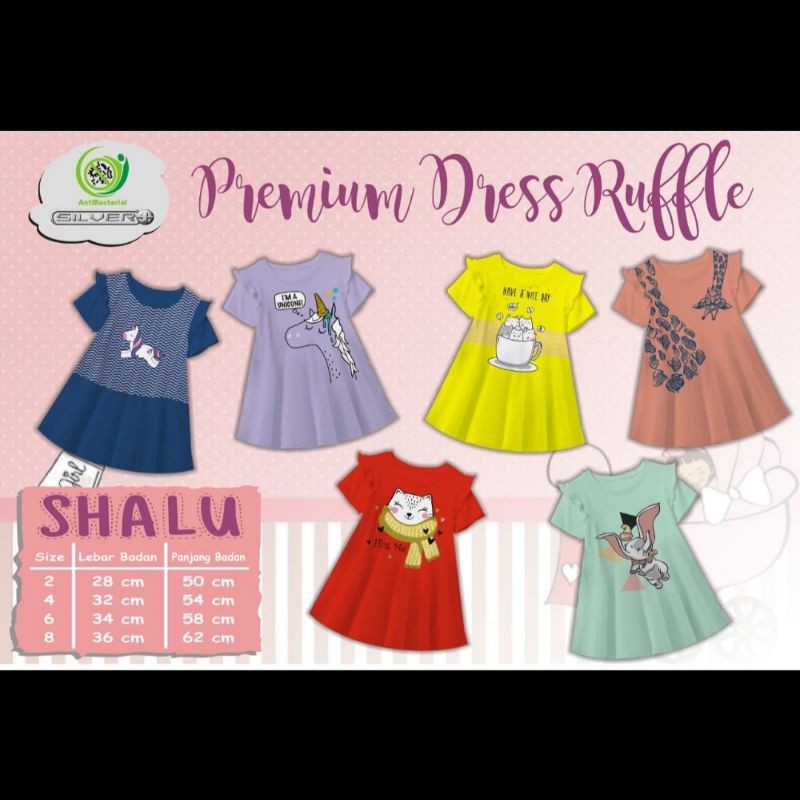 Dress Ruffle Shalu
