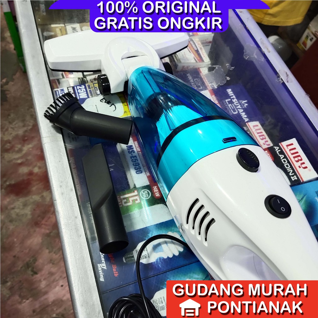 Vacum Cleaner Penyedot debu  Bolde Super Hoover Turbo Hand Vacuum Cyclone Power / Penyedot Debu Biru Bening Besih