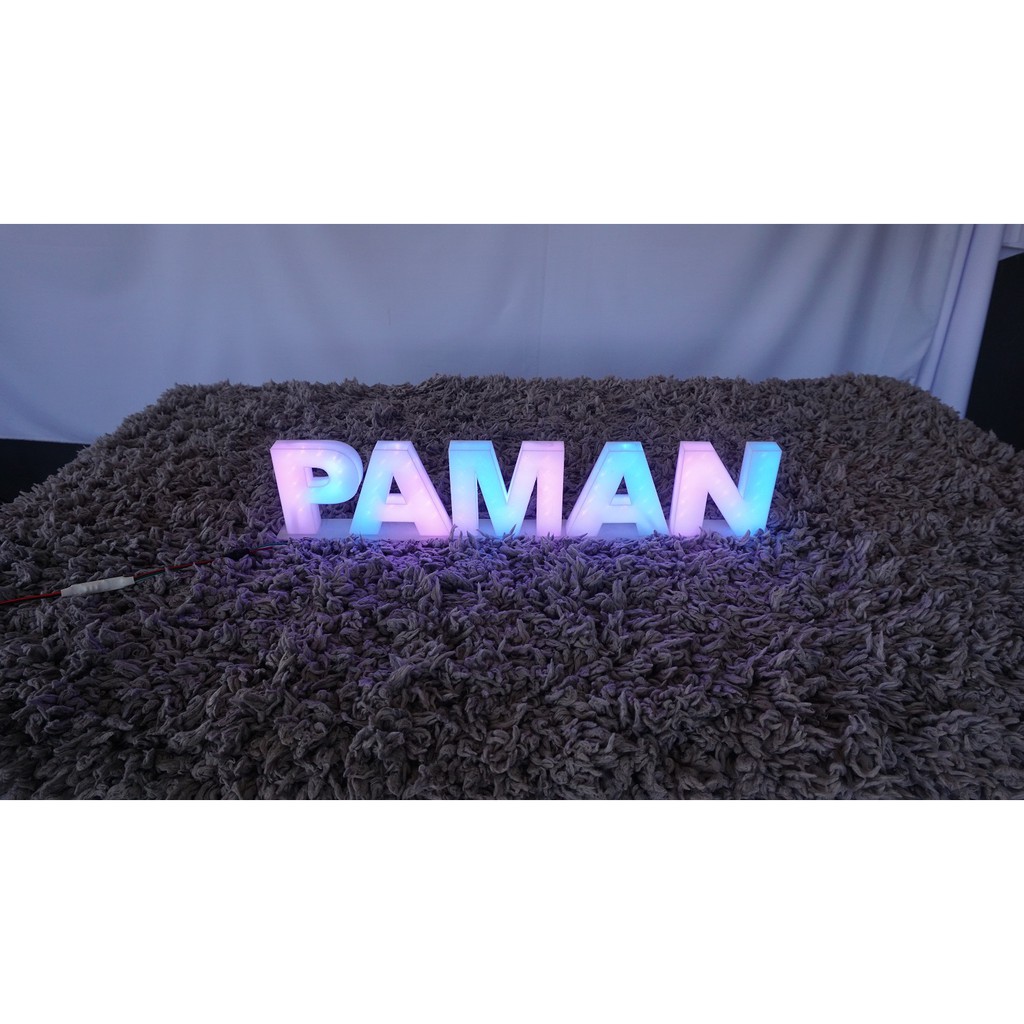 Custom Huruf Timbul Letter Sign