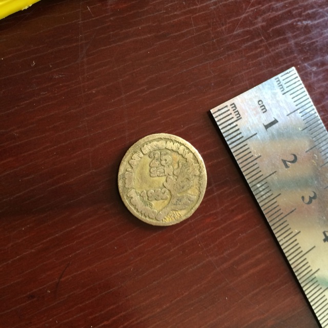 Koin Kuno 25 sen dipanegara 01