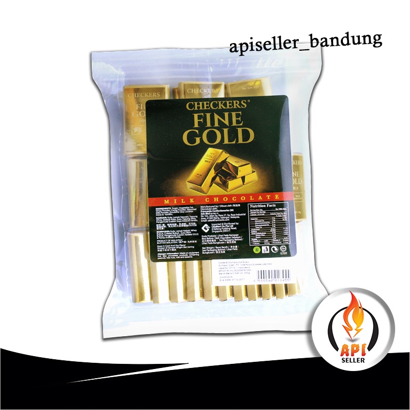 Checkers Fine Gold Chocolate 300g