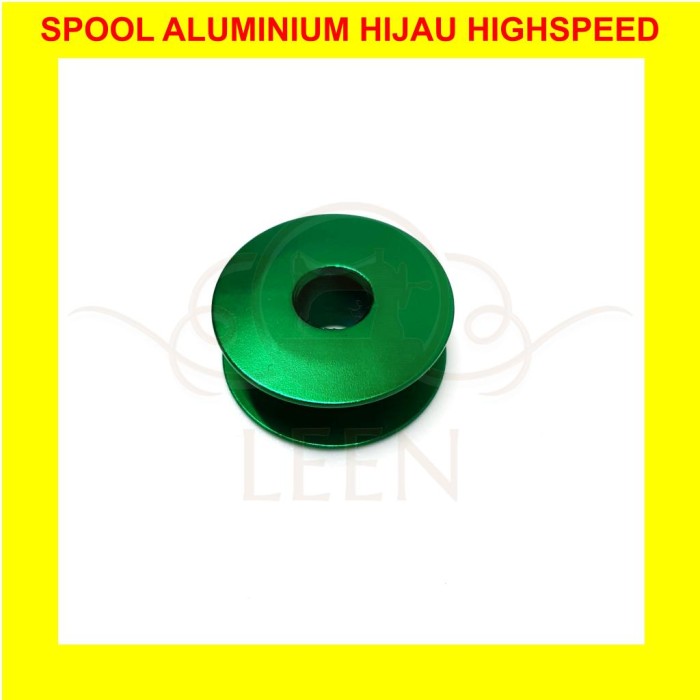 Spul Bobbin Spool Warna (ALUMINIUM) GRADE A Mesin Jahit Industri LEEN - Merah