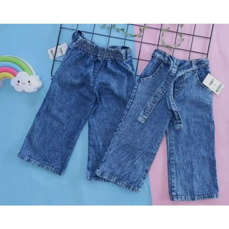 KULOT JEANS ANAK PEREMPUAN 3-7 TAHUN