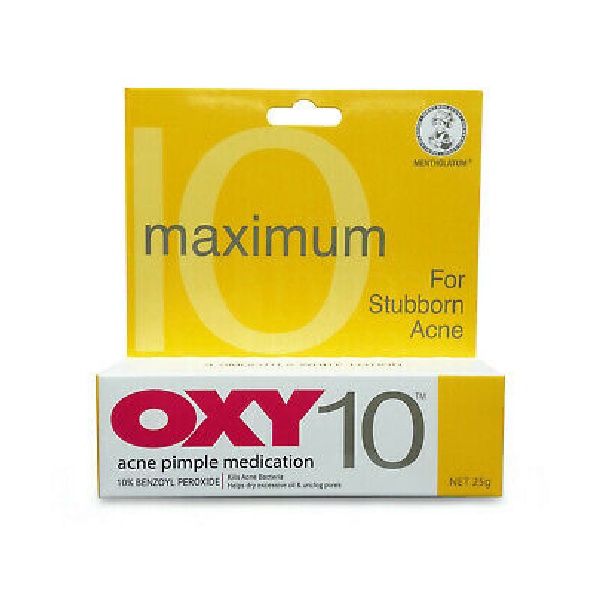 OXY 10 Maximum Cream Penghilang Pembersih Jerawat Wajah Acne Pimple Medication Krim Penghilang Pembersih Bekas Jerawat Pengecil Pori Pori Wajah