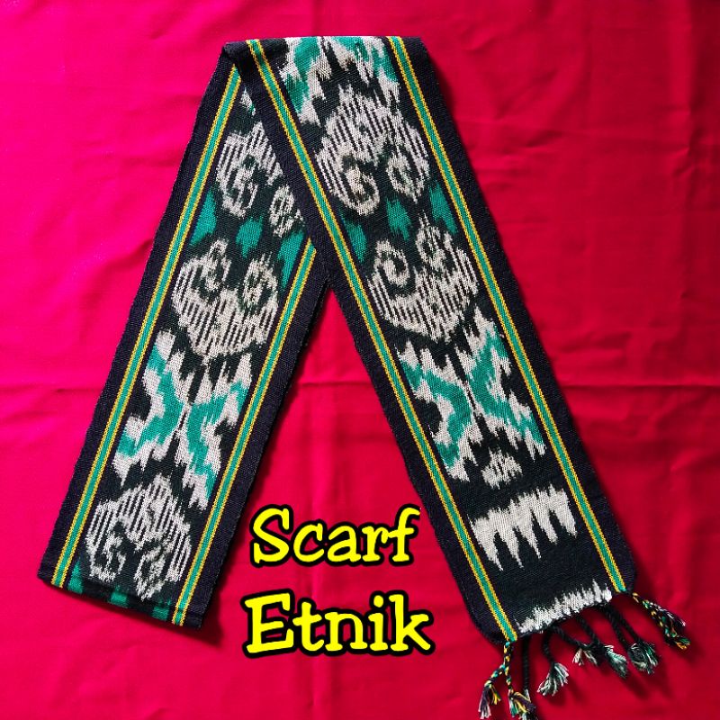 Syal Etnik Dayak Kalimantan-Syal Etnik