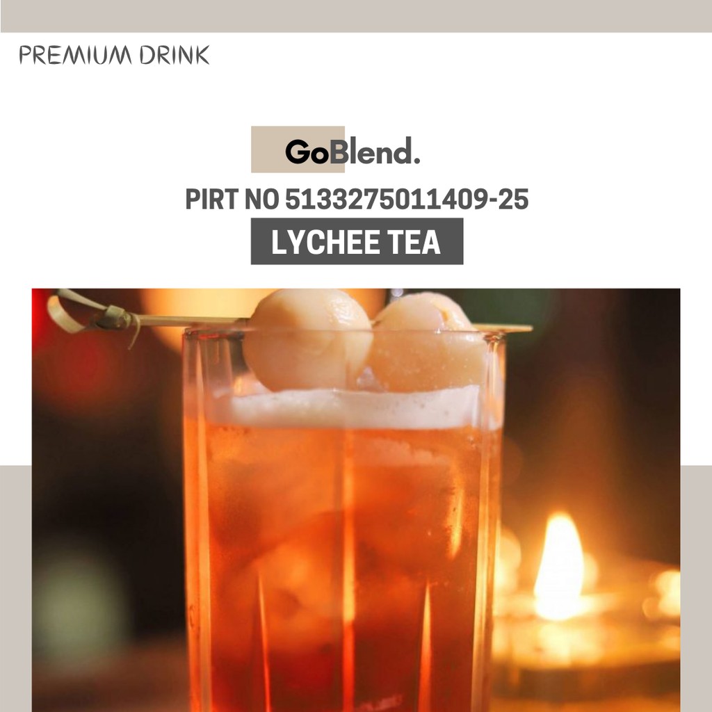 

Bubuk Minuman rasa LYCHEE TEA 1Kg / Bubuk Minuman LECI TEA 1Kg / LECI TEA Powder / LYCHEE TEA Powder