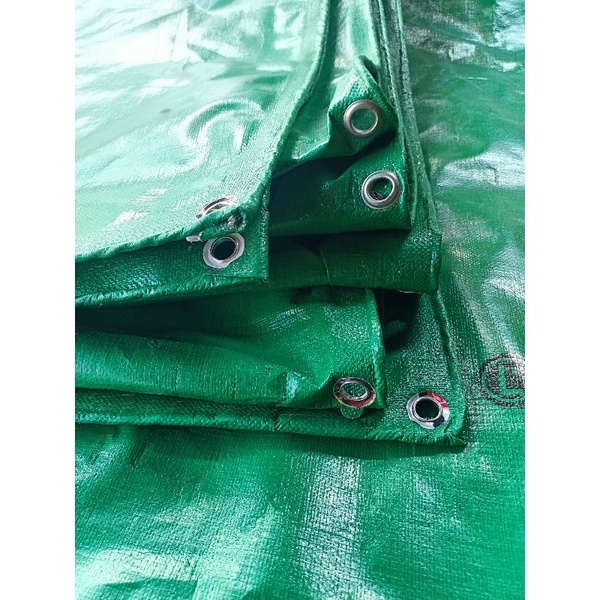 TERPAL A12 KOREA UKURAN 3X4( ORIGINAL A12 KOREA) wrn hijau/coklat