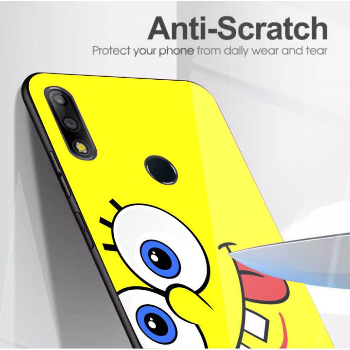 [K43] SoftCase Glass For Oppo Vivo Xiaomi Samsung Iphone Realme y30 y50 y15 y17 y91c y91 y19