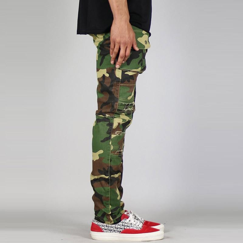 Hyperdenim Woodland Camo Cargo Pant 100% Authentic