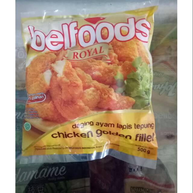

Belfoods Royal Golden ayam Fillet 500 gr