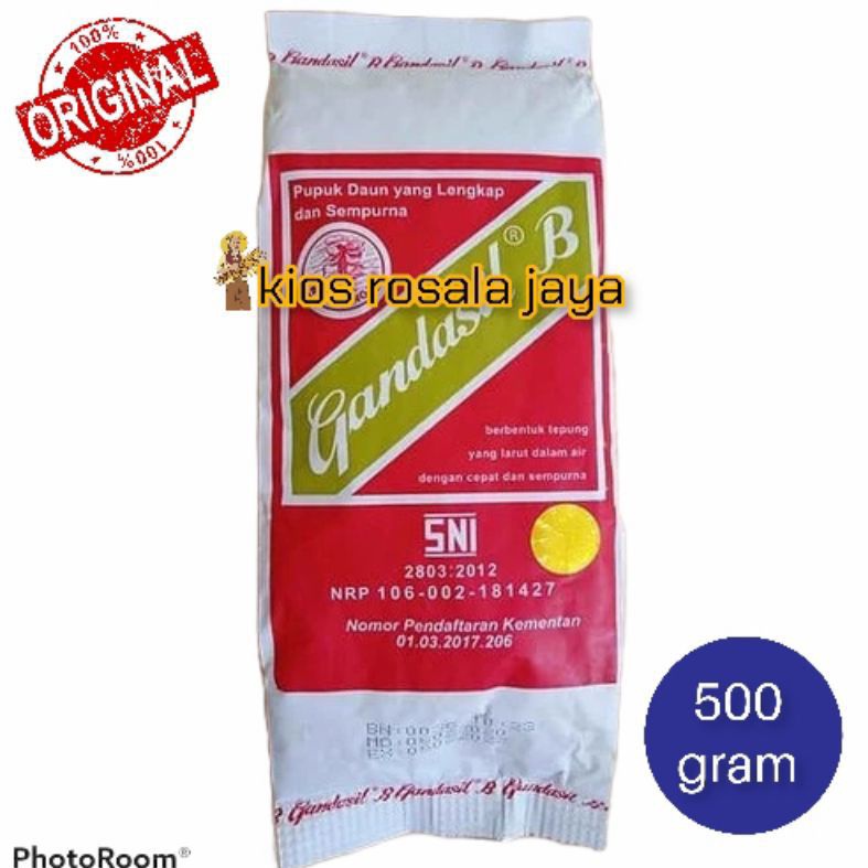 Jual Pupuk Gandasil B 500gr ASLI | Shopee Indonesia