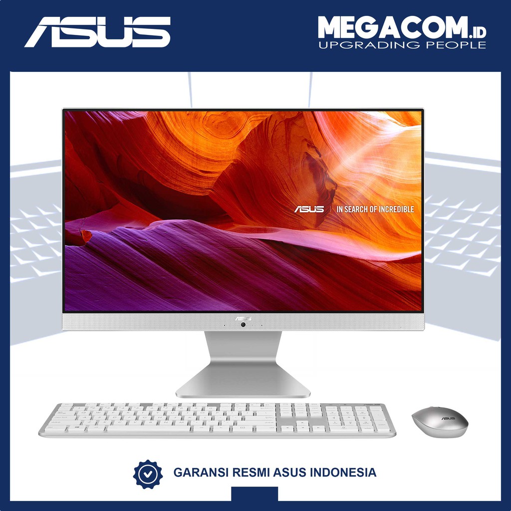 Asus PC AIO V222FAK-WA341T White [i3-10110U|RAM 4GB|HDD 1TB|Win10]