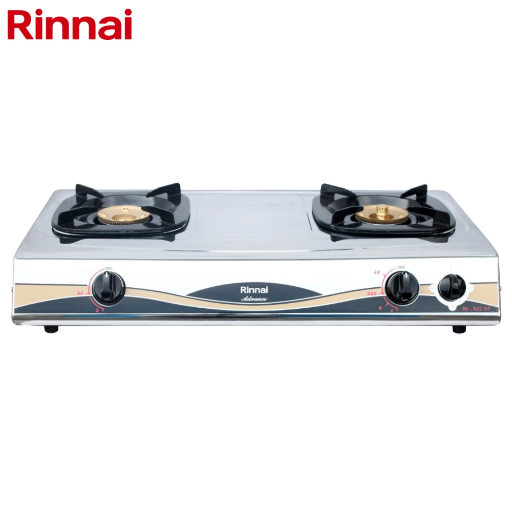 Rinnai Kompor Gas Dua Tungku / RI-522AT