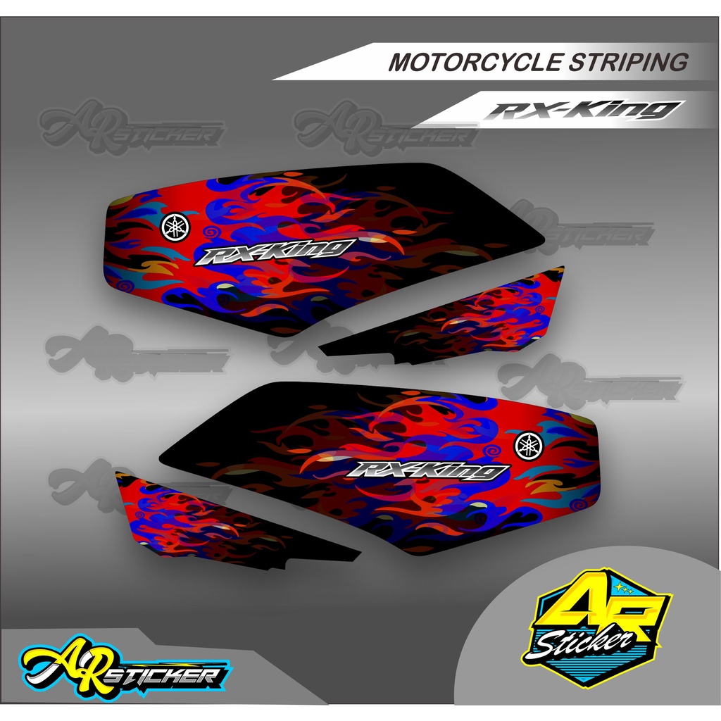 Striping List Variasi Rx King - Striping List Motor Rx King - Stiker Rx King