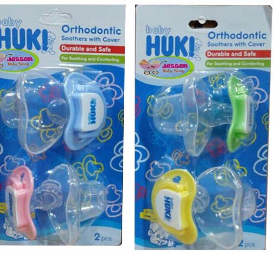 ➯ Empeng HUKI Baby Empeng Gepeng Orthodontic / HUKI Empeng Orthodontic ✪