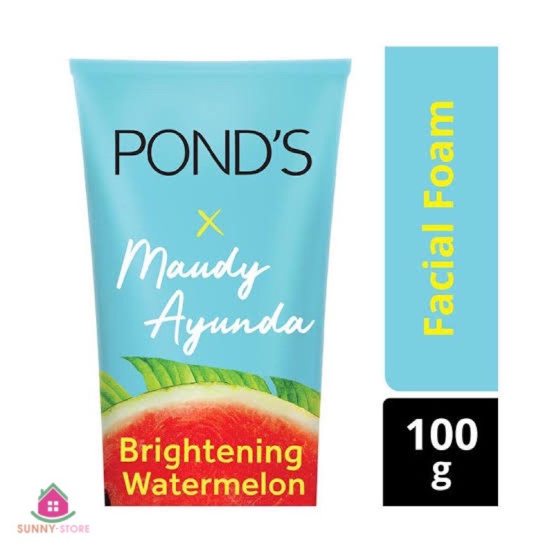 POND’S X Maudy Ayunda FACIAL FOAM 100 GR PONDS BRIGHTERNING WATERMELON SABUN CUCI MUKA