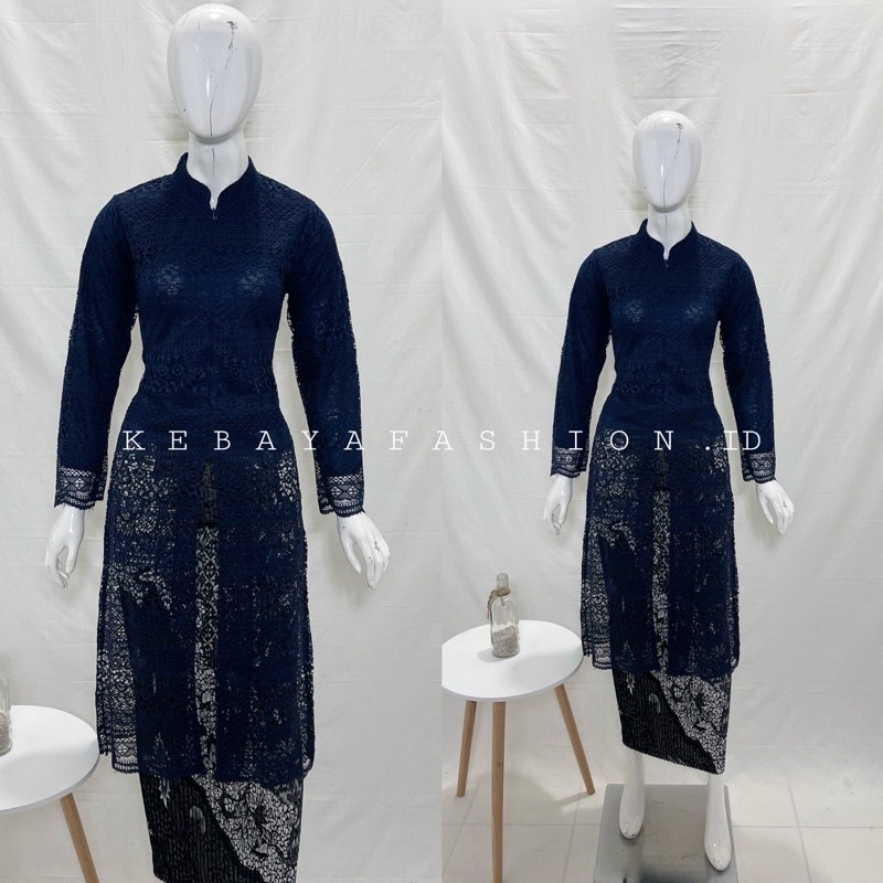 Kebaya modern sanghai borkat payet tingkat/ Kebaya Tunik / Tunik Brokat / Kebaya Modern / Kebaya tile / Kebaya Favorite / Batik Couple