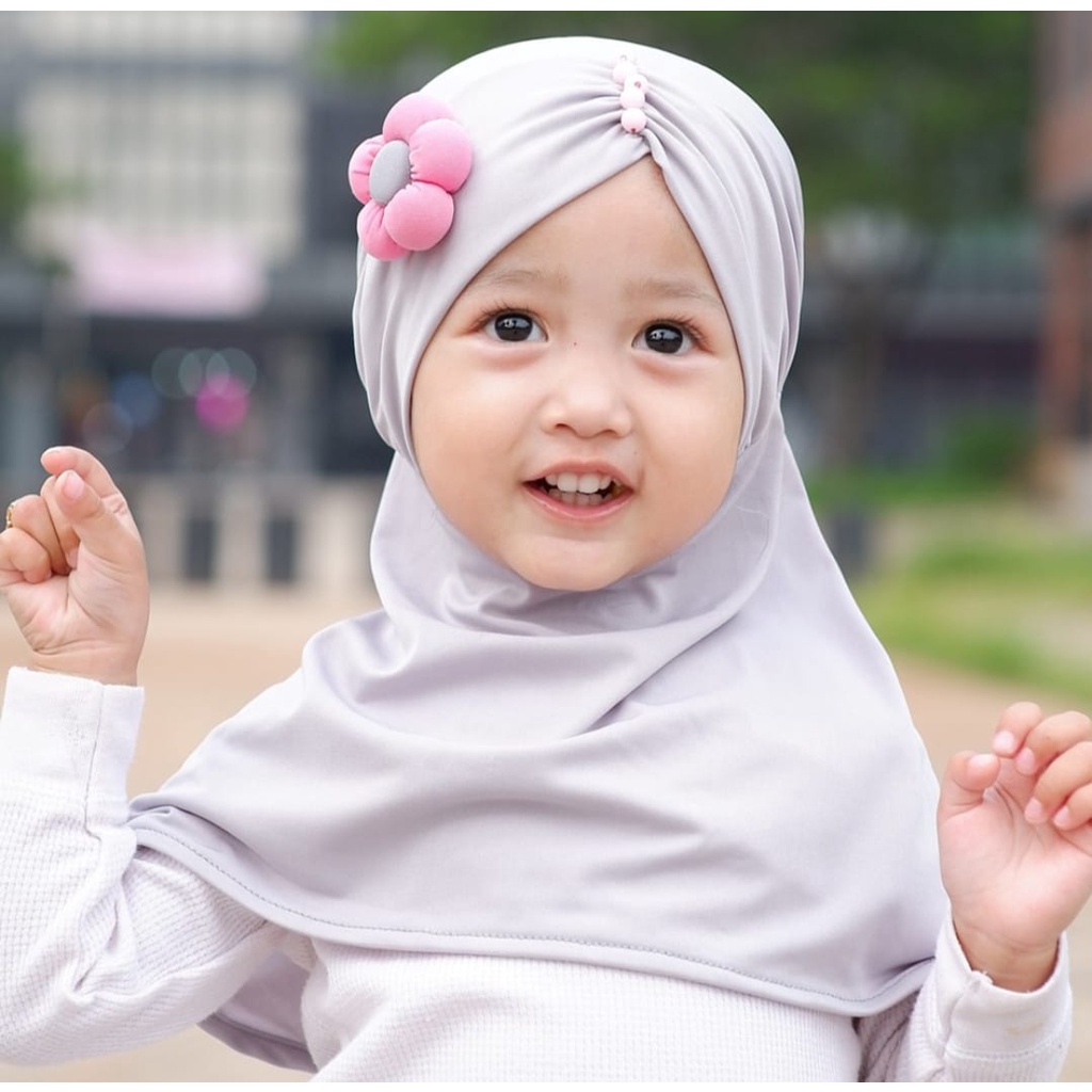 Jilbab Anak DANILA Allsize Kerudung Anak Lucu 0 - 2 Tahun