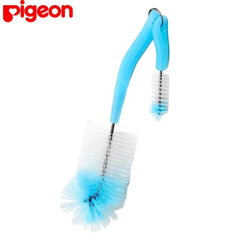 Pigeon 2 in 1 Bottle Brush Basic Biru nipple brush sikat botol