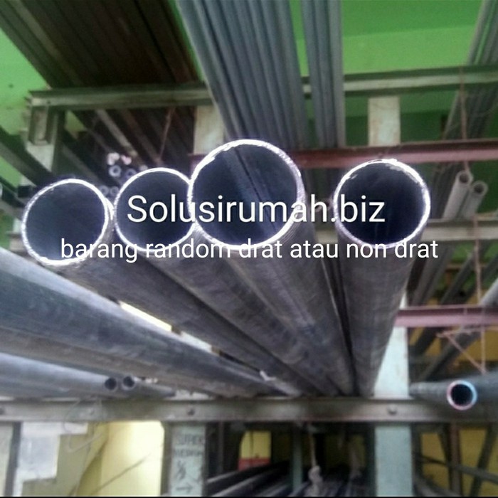 PIPA BESI GALVANIS 1 1/2 IN 1MM - 1.2MM BSB CLASS 1M PIPA AIR 1METER O