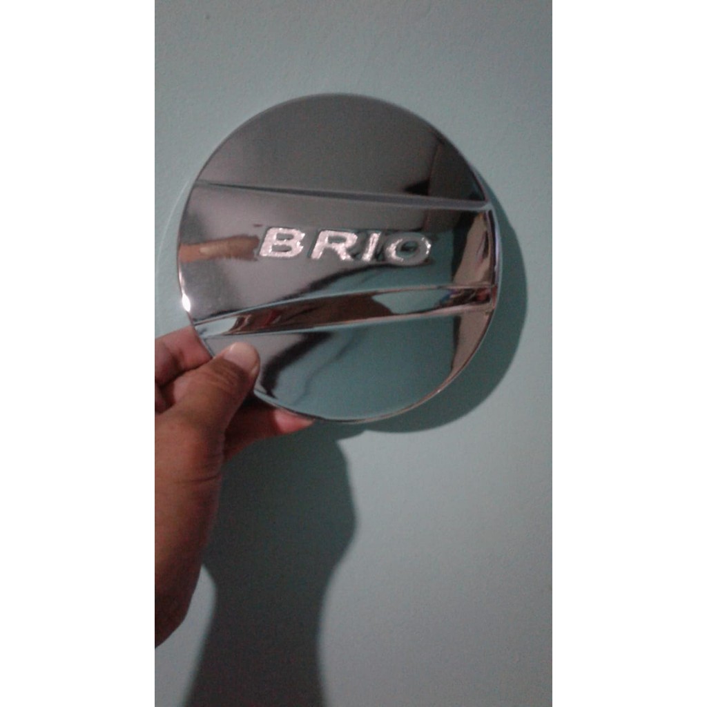 Cover Tank jsl New Brio 2018 Chrome Tutup Tank