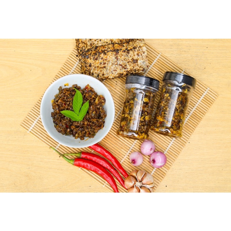 

sambel oncom hideng/sambel oncom hitam/oncom hitam