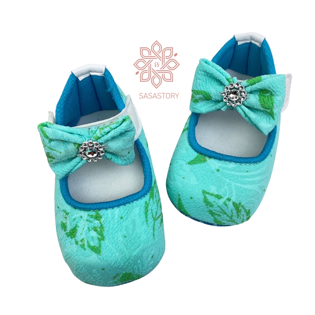 SEPATU BAYI BABY PREWALKER PITA ANAK PEREMPUAN 0-12 BULAN FP23