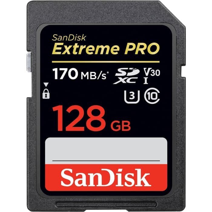 SANDISK EXTREME PRO SDXC 128/ SD CARD 128GB 170MBPS EXTREME PRO